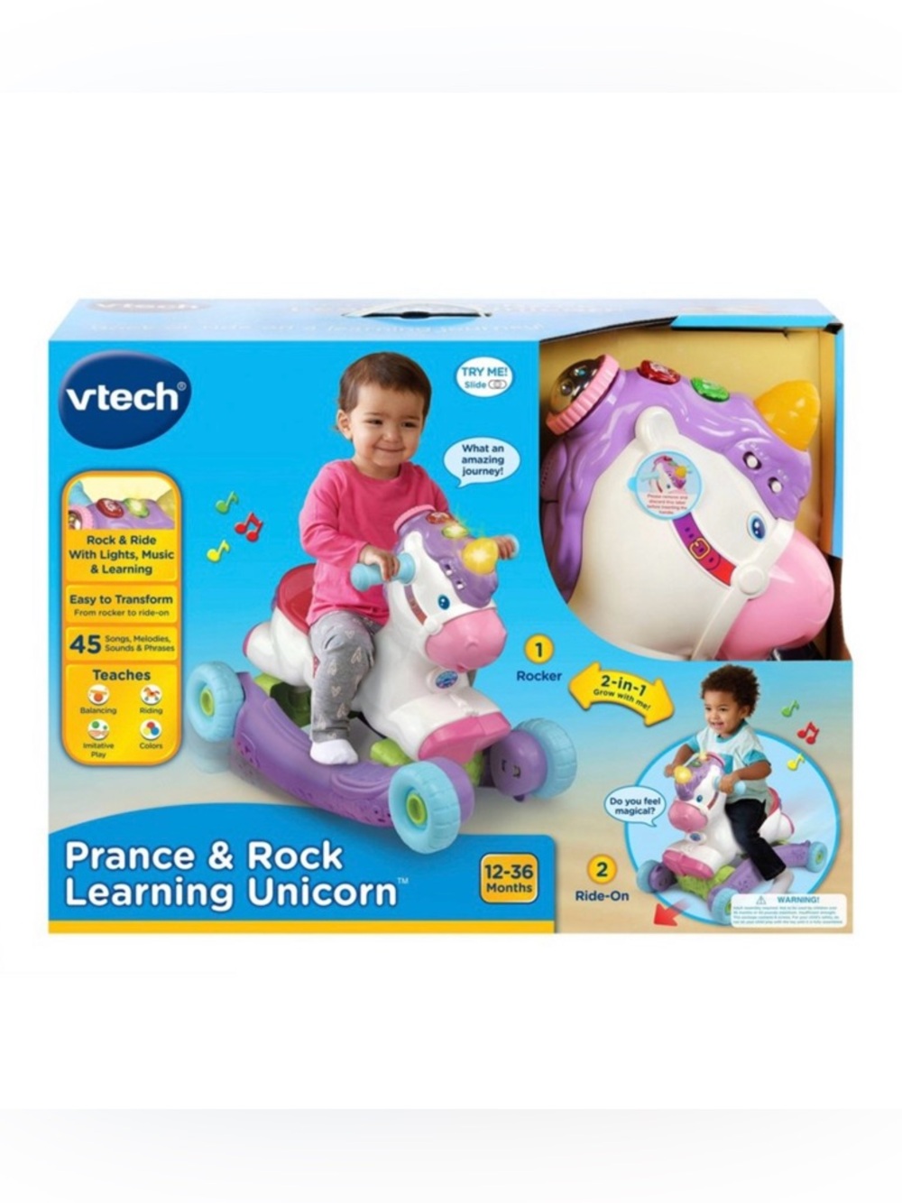 VTech Prance And Rock Learning Unicorn